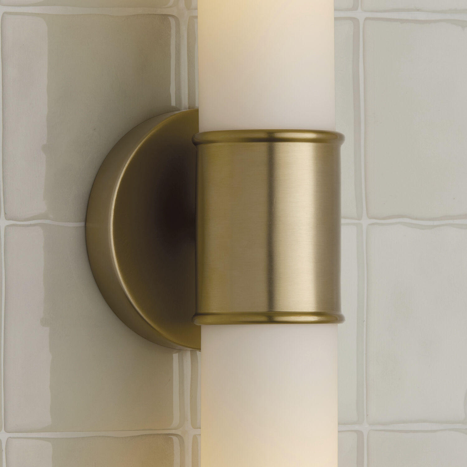 Parson 2 Light 25.25 inch Matte Brass Sconce Wall Light