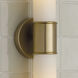 Parson 2 Light 25.25 inch Matte Brass Sconce Wall Light