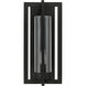Kent 1 Light 15 inch Black Outdoor Wall Lantern