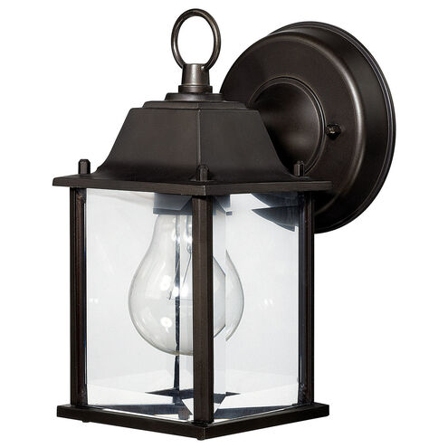 Outdoor 1 Light 8 inch Old Bronze Outdoor Wall Lantern