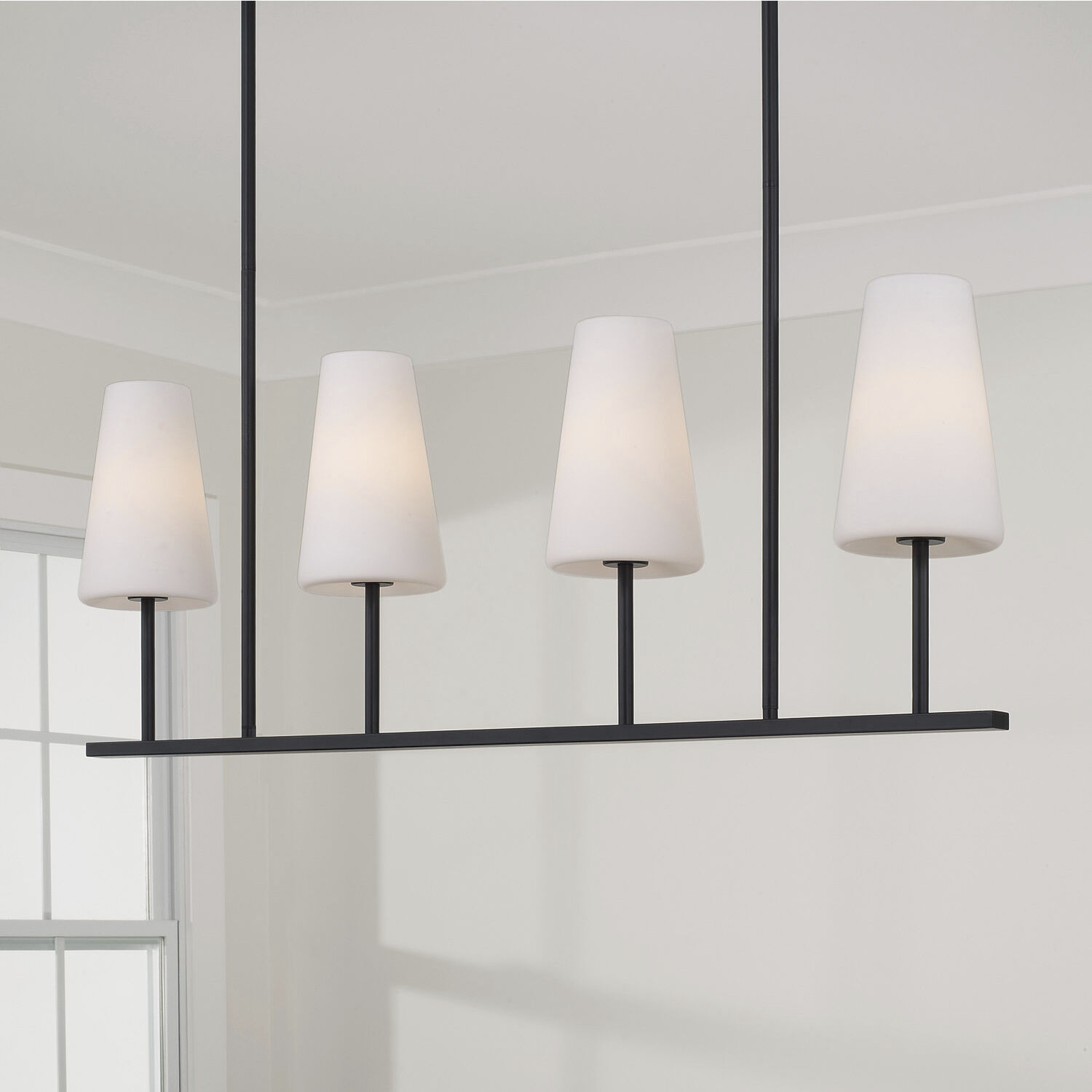 Averitt Island Light Ceiling Light in Matte Black