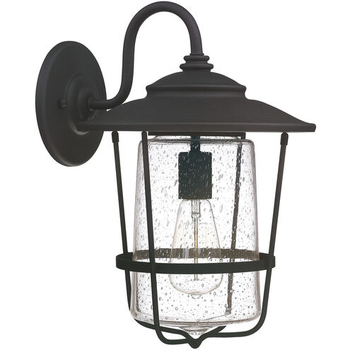 Creekside 1 Light 16 inch Black Outdoor Wall Lantern