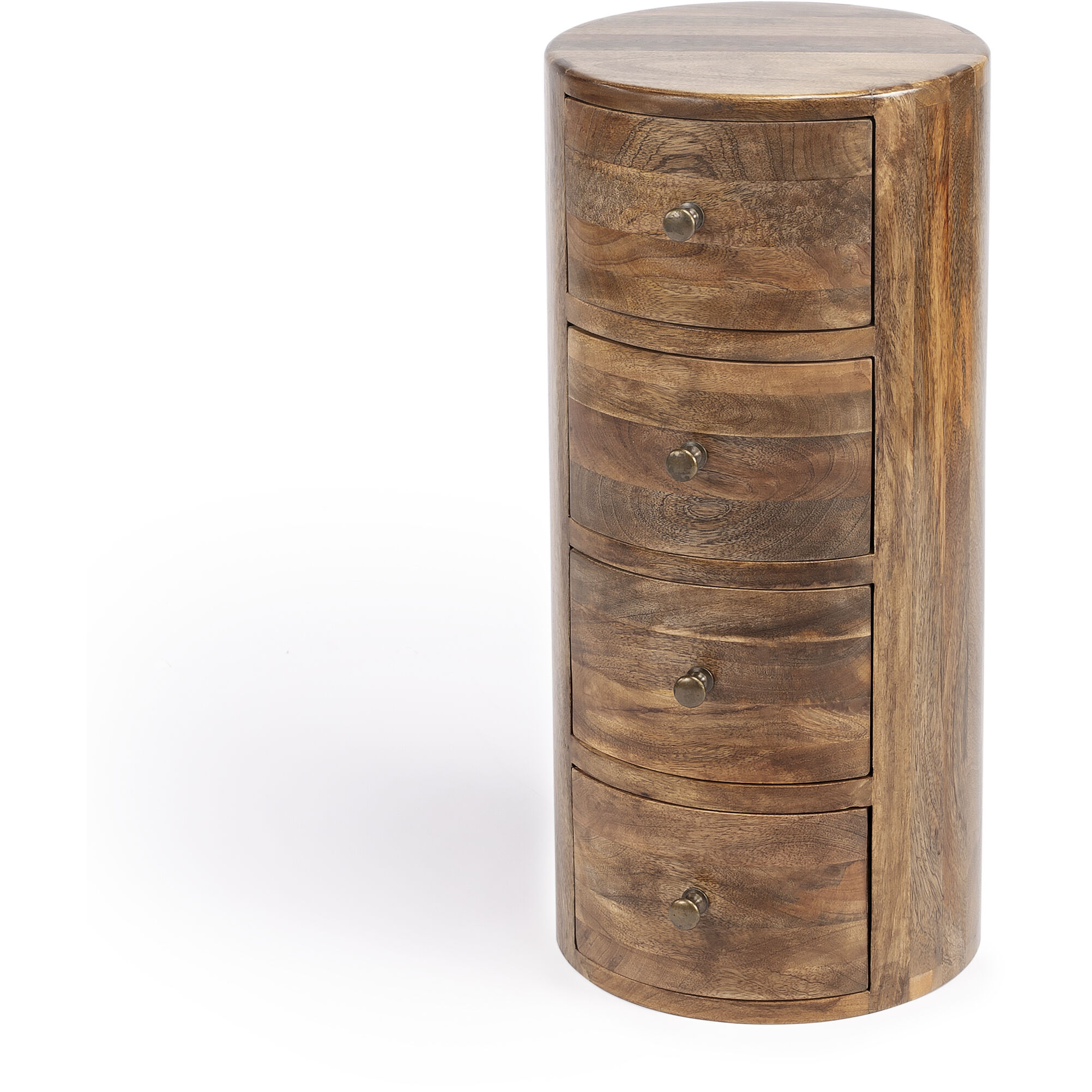 Liam Light Brown Wood End or Side Table