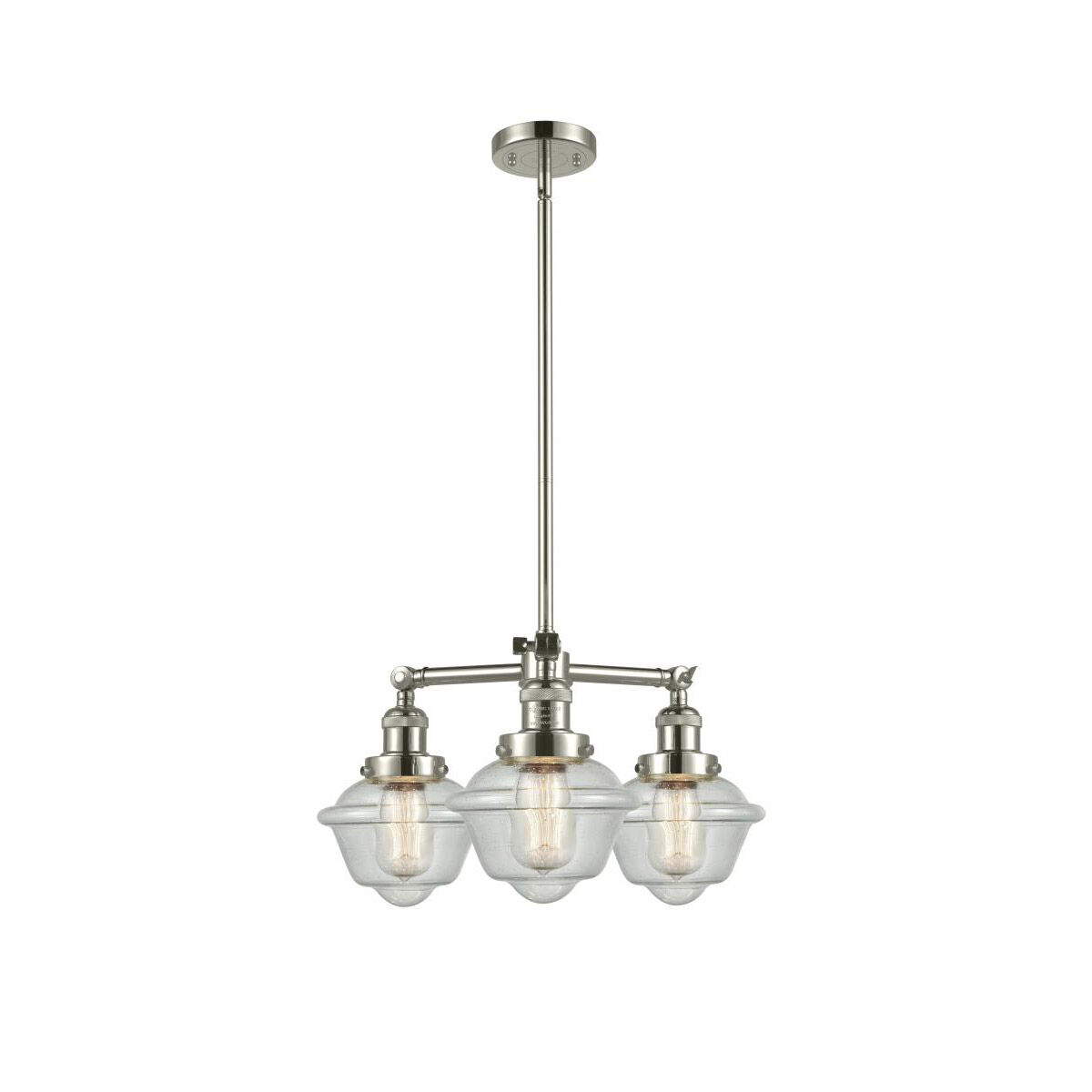 Franklin Restoration Small Oxford 3 Light 20.00 inch Chandelier