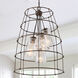 Turner 6 Light 23 inch Nordic Grey Foyer Ceiling Light