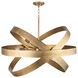 Jude 6 Light 32 inch Mystic Luster Chandelier Ceiling Light