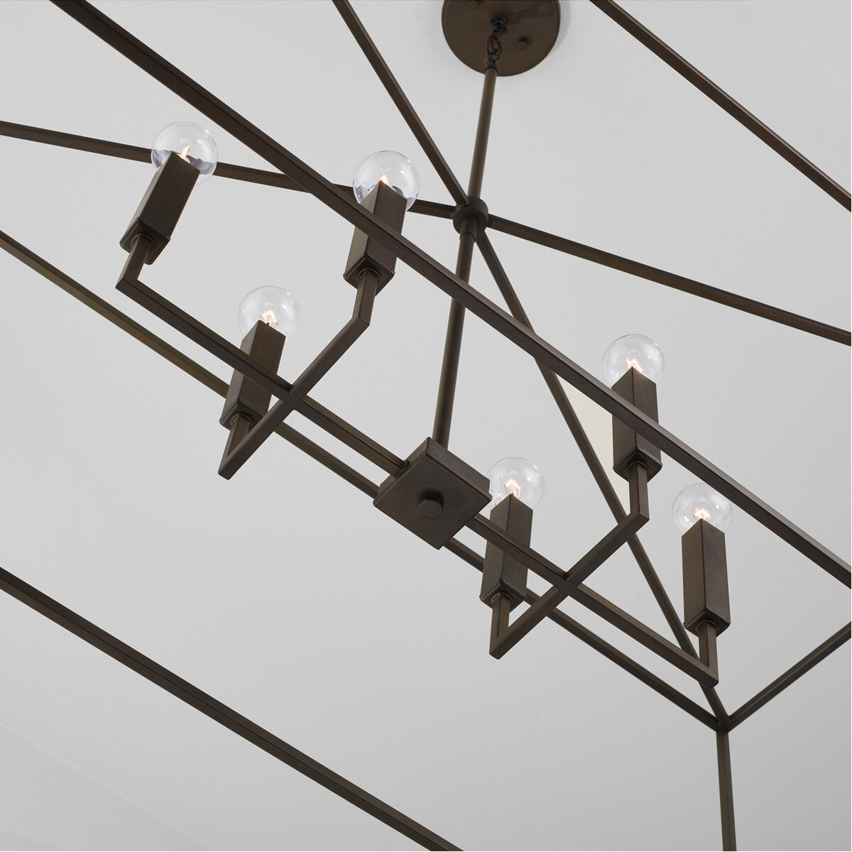 Thea 6 Light 42 inch Oil Rubbed Bronze Island Ceiling Light