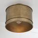 Nole 1 Light 14 inch Mystic Luster Pendant Ceiling Light, Convertible Dual Mount