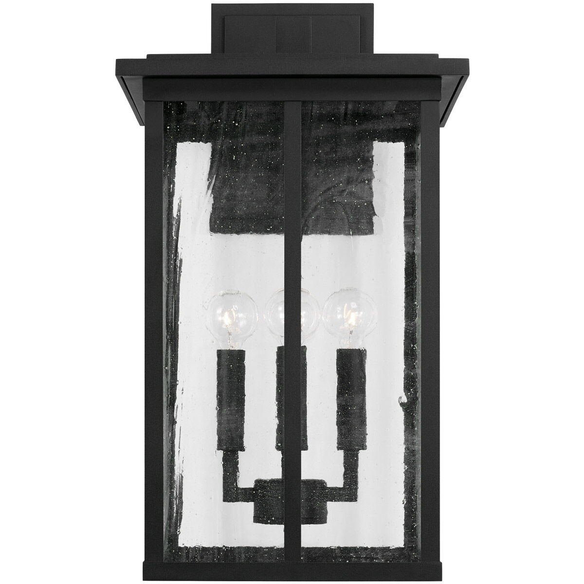 Barrett 4 Light 22 inch Black Outdoor Wall Lantern