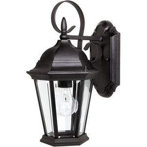 Carriage House 1 Light 15 inch Black Outdoor Wall Lantern