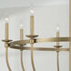 Rylann 8 Light 38 inch Aged Brass Chandelier Ceiling Light