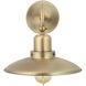 Dewitt 1 Light 10.25 inch Aged Brass Sconce Wall Light