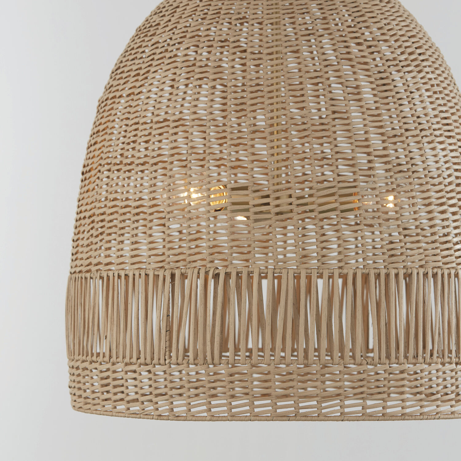 Naomi 3 Light 24 inch Matte Brass Pendant Ceiling Light