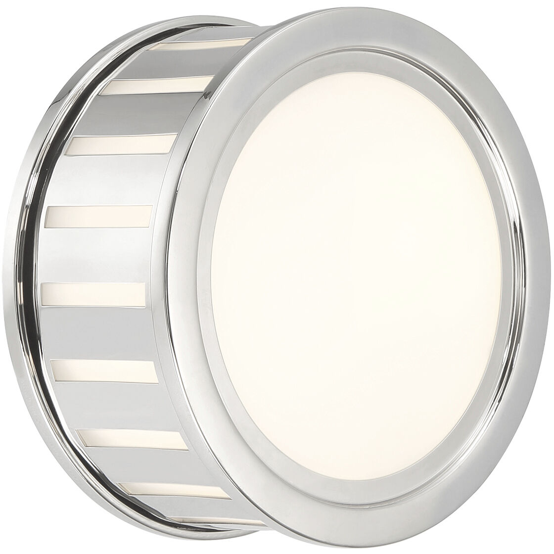 Kendal Bath Wall Light in Polished Nickel