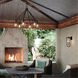 Corbin 6 Light 32 inch Black Outdoor Chandelier