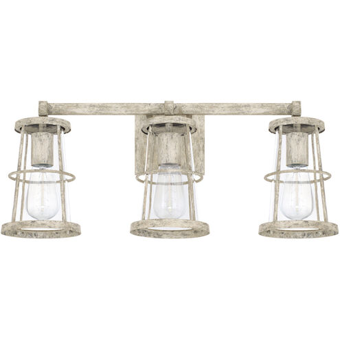 Beaufort 3 Light 23 inch Mystic Sand Vanity Light Wall Light