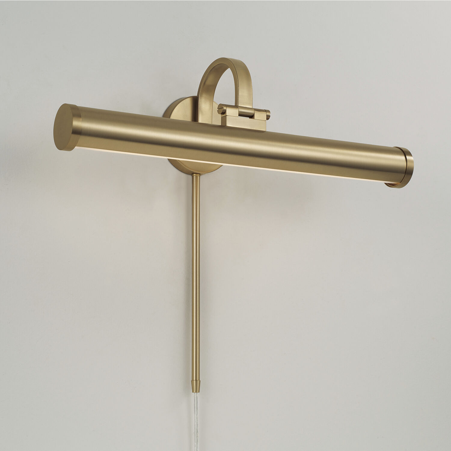 Morgan LED 22.25 inch Matte Brass Sconce Wall Light