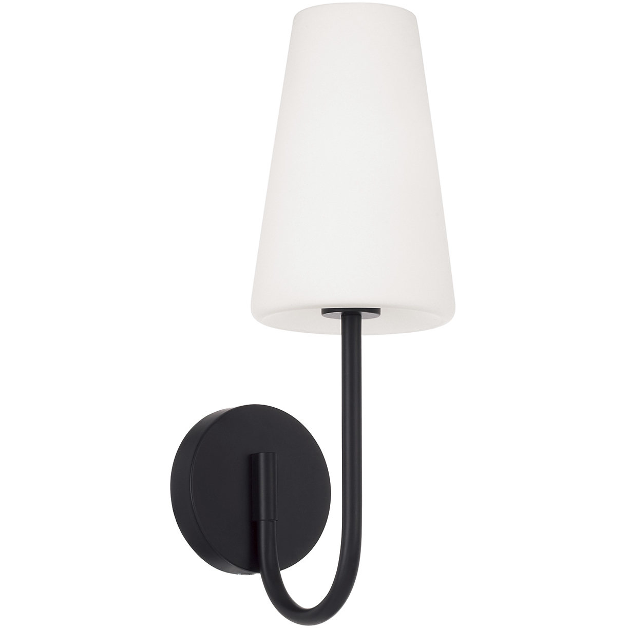 Averitt 1 Light 5.75 inch Matte Black ADA Sconce Wall Light
