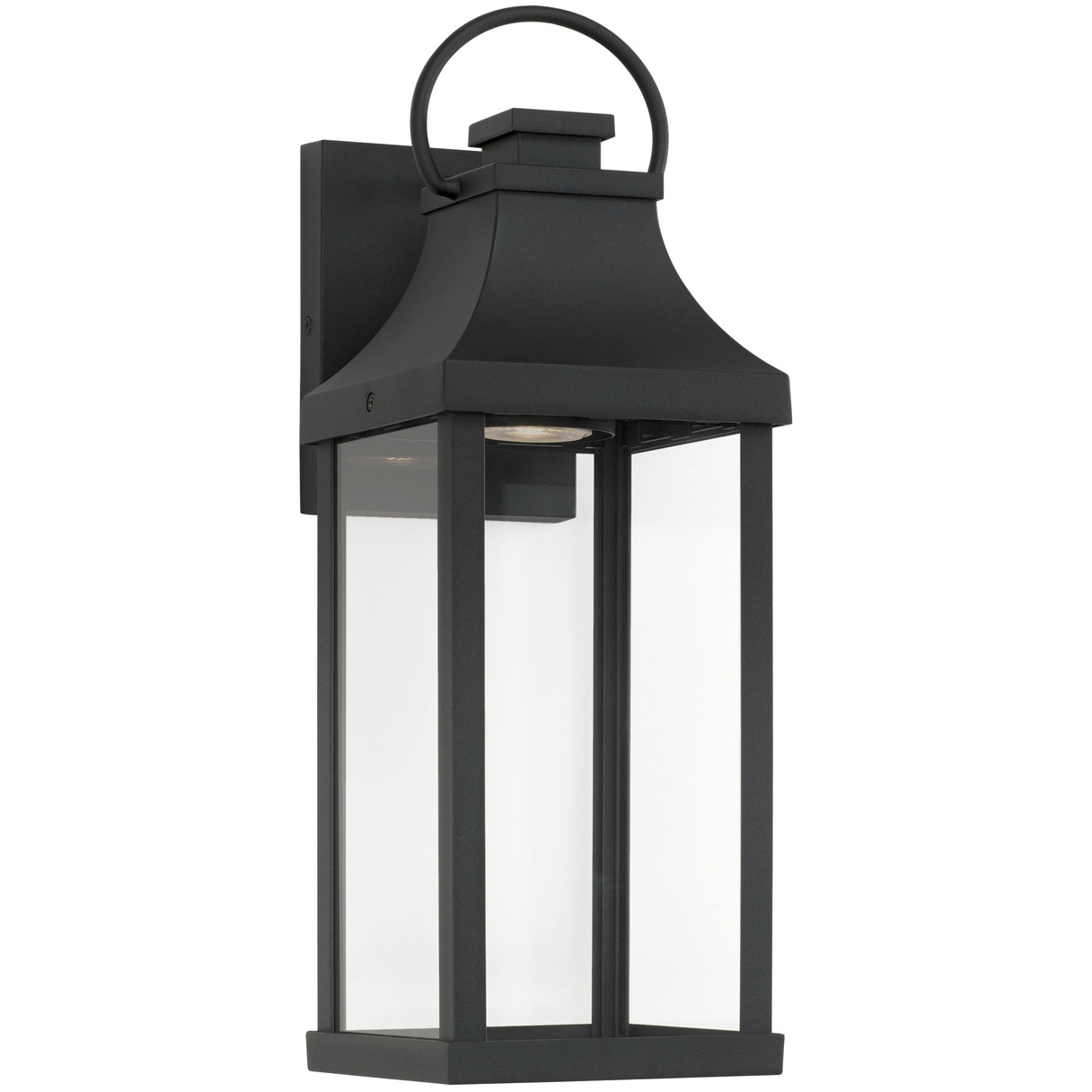 Bradford LED 17.25 inch Black Outdoor Wall Lantern