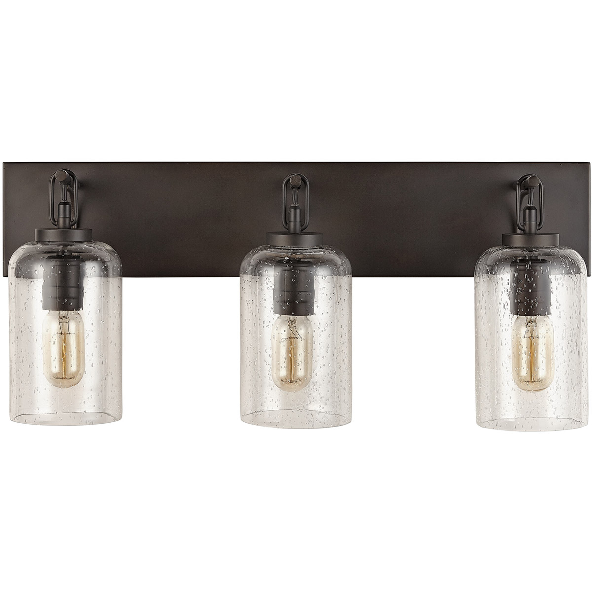 Wilton 3 Light 25.5 inch Old Bronze Vanity Light Wall Light