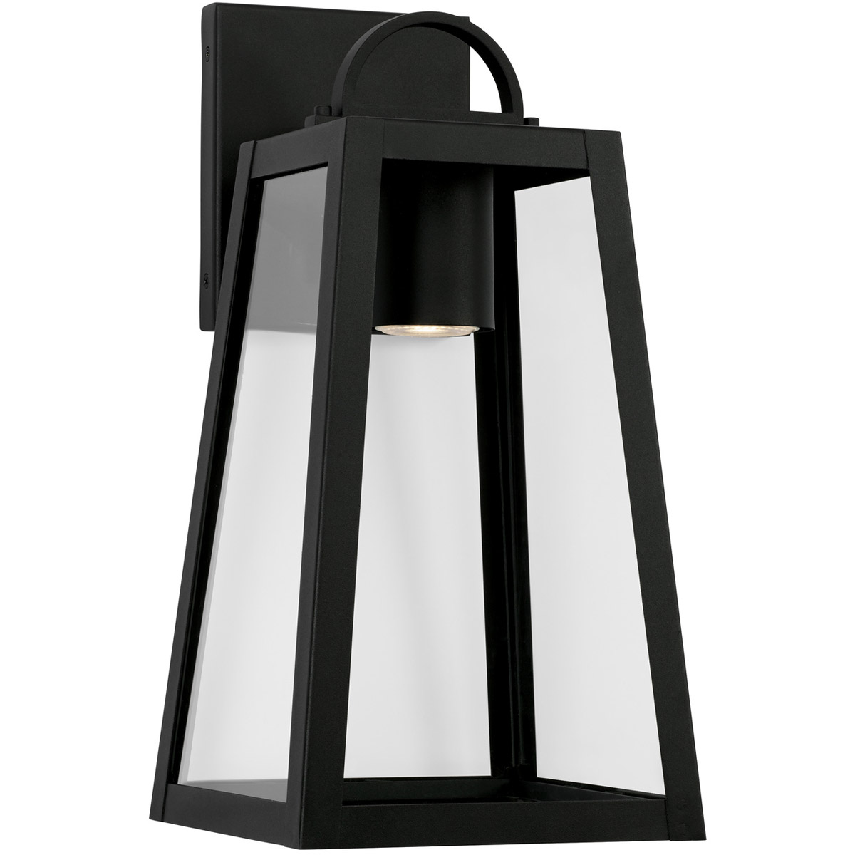 Leighton LED 16 inch Black Outdoor Wall Lantern