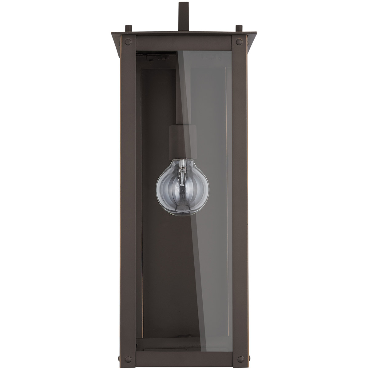 Hunt 1 Light 20.75 inch Oiled Bronze Outdoor Wall Mount in Incandescent