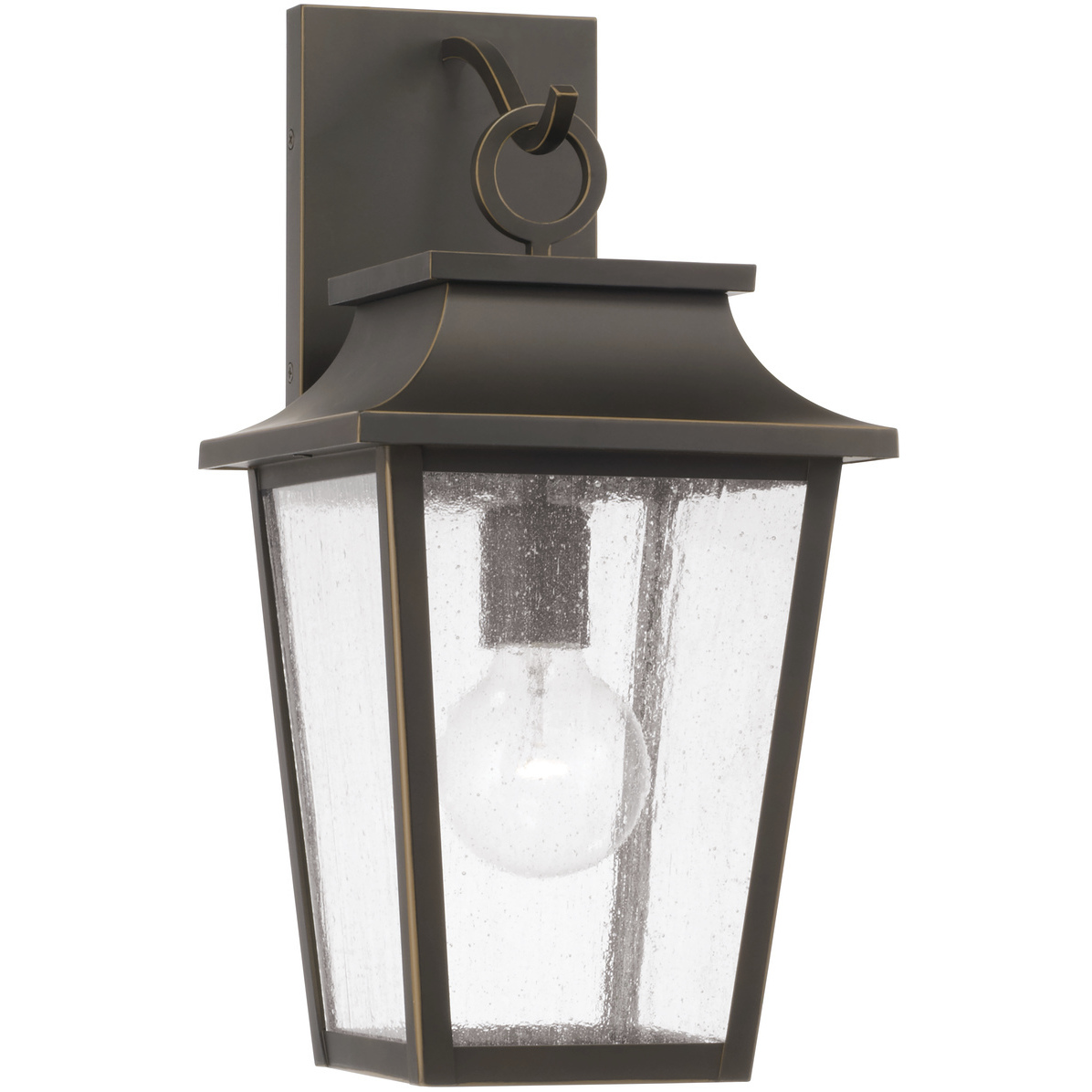 Chandler 1 Light 16 inch Oiled Bronze Outdoor Wall Lantern