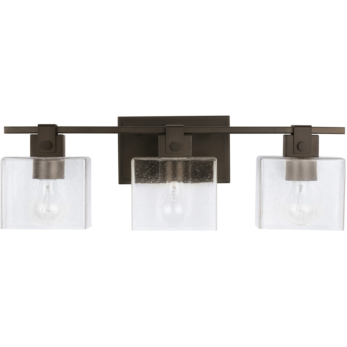 Graham 3 Light 24 inch Oil Rubbed Bronze Vanity Light Wall Light