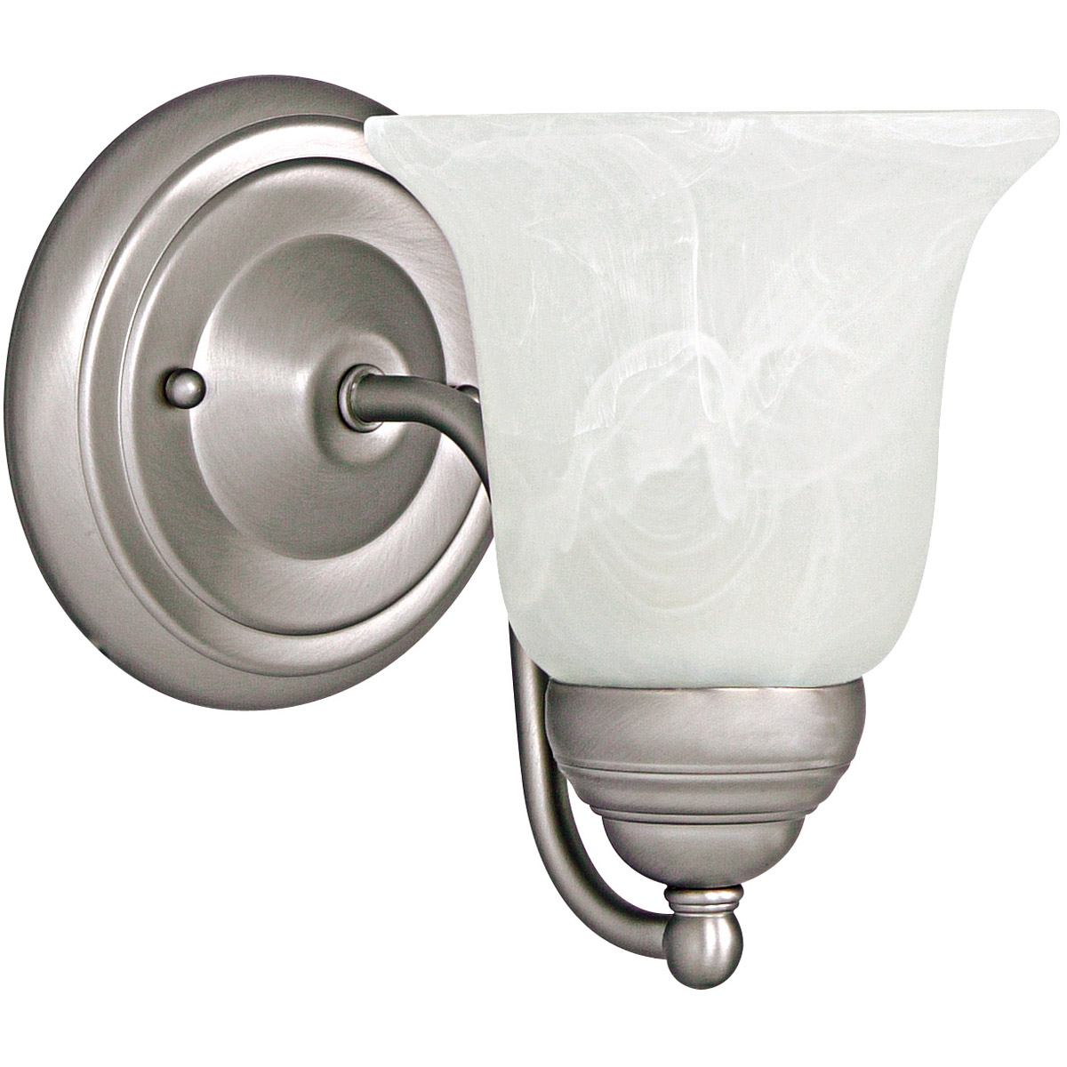 Brady 1 Light 5.5 inch Matte Nickel Sconce Wall Light