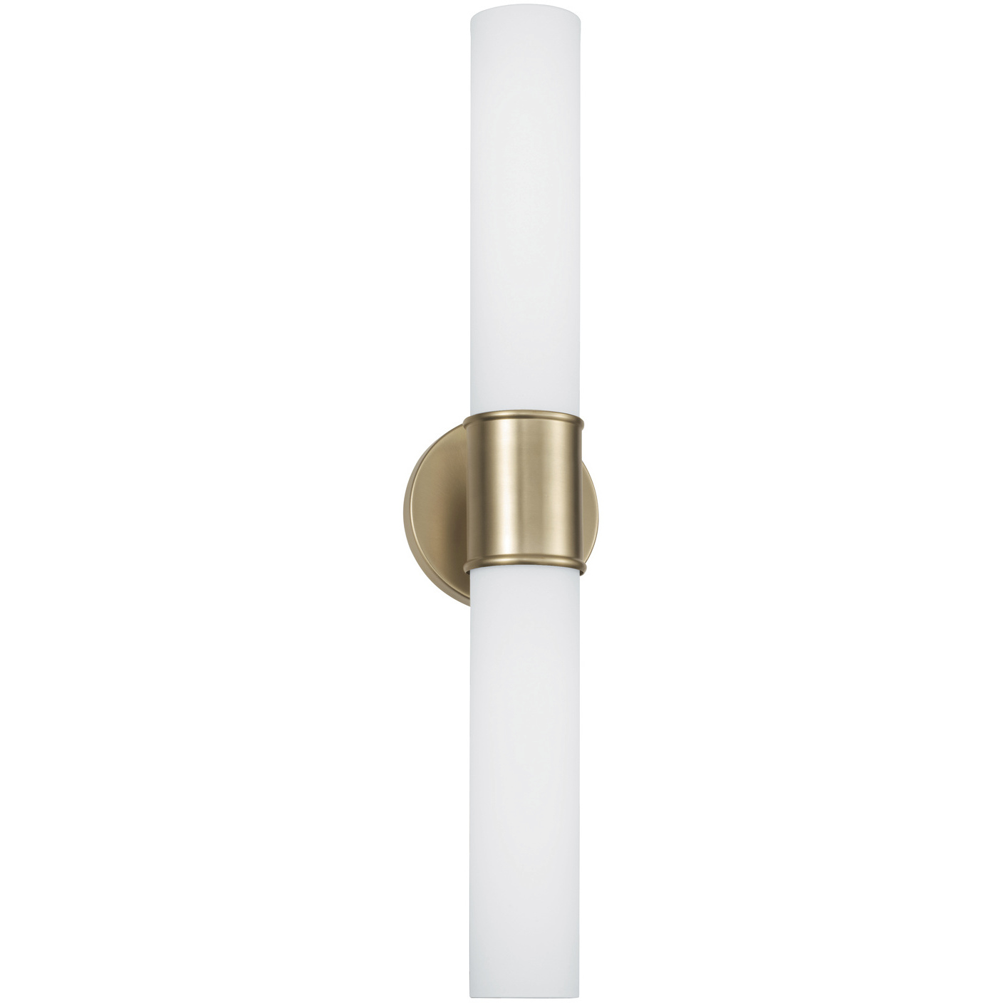 Parson 2 Light 25.25 inch Matte Brass Sconce Wall Light