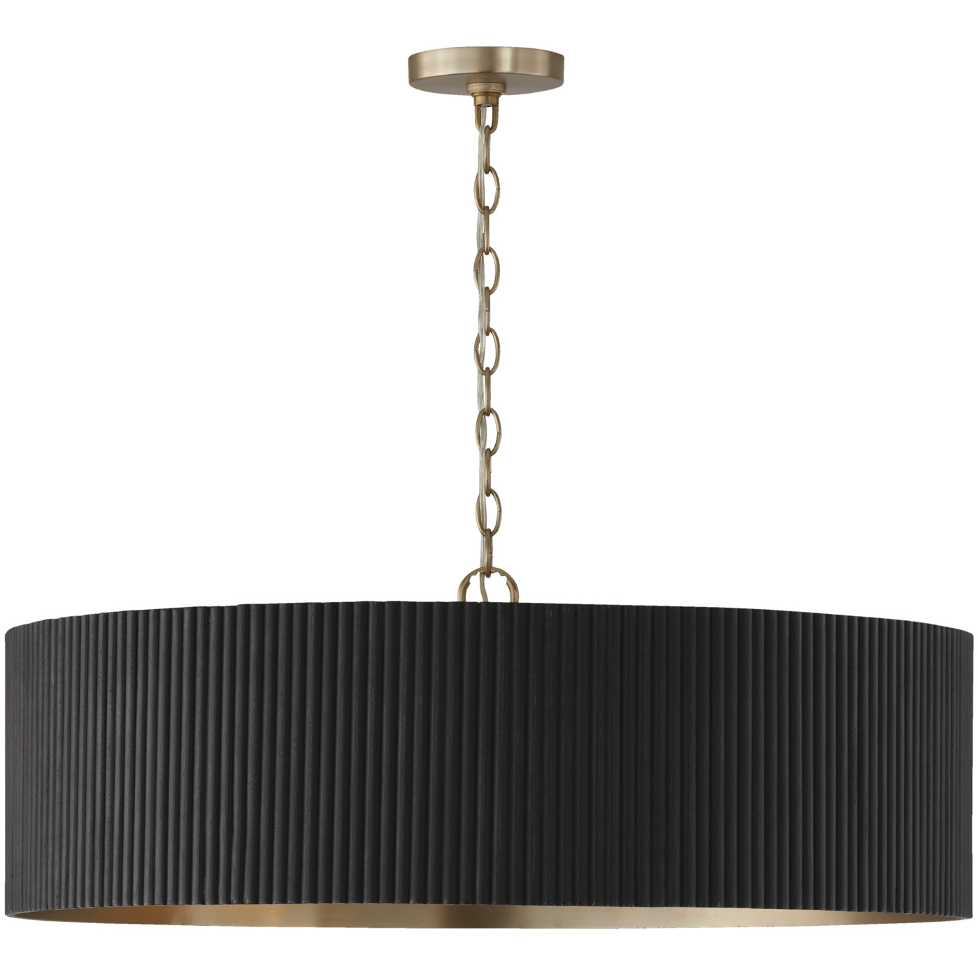 Capital Lighting 450741KR Donovan 4 Light 30.75 inch Black Stain
