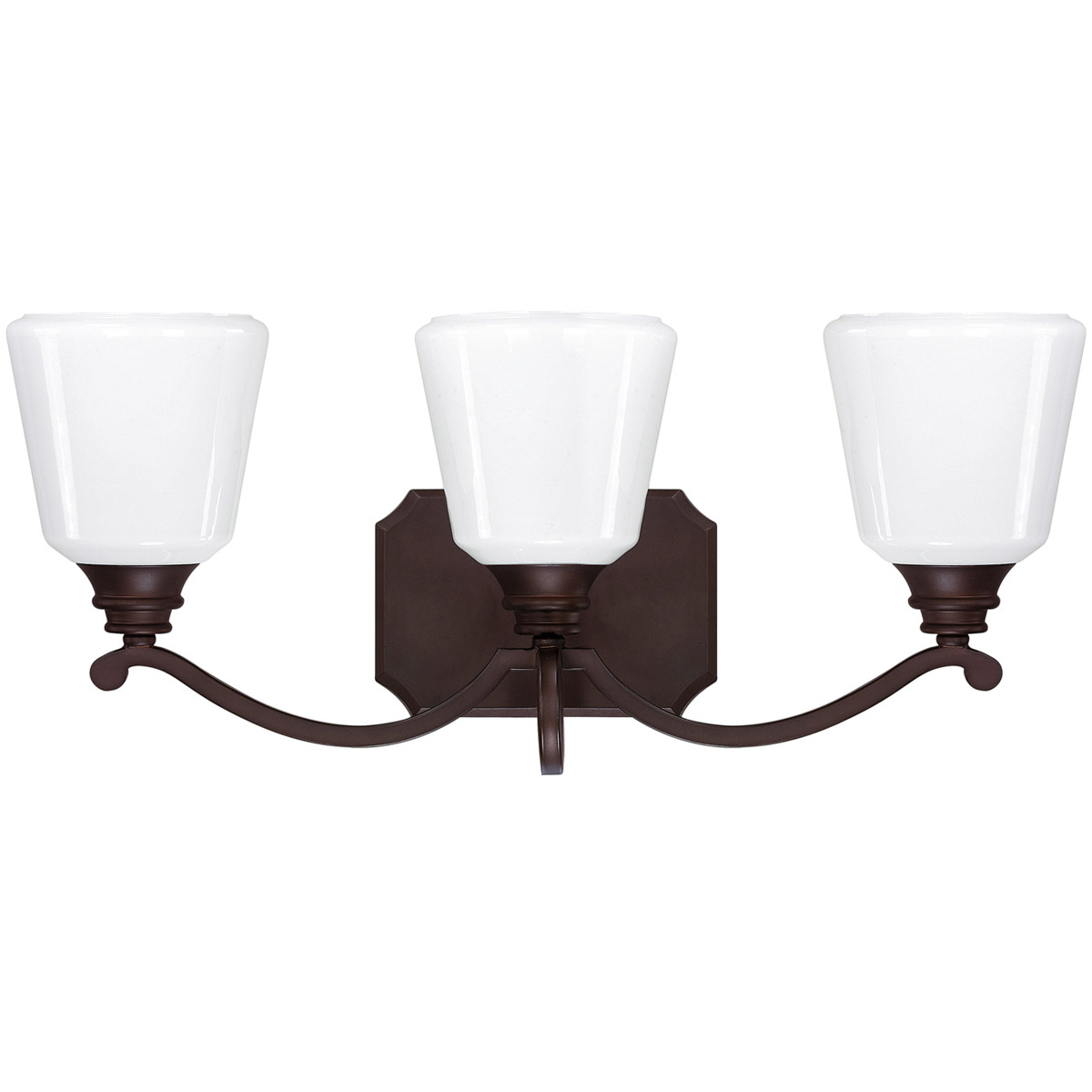 Leigh 3 Light 22.5 inch Burnished Bronze Vanity Light Wall Light