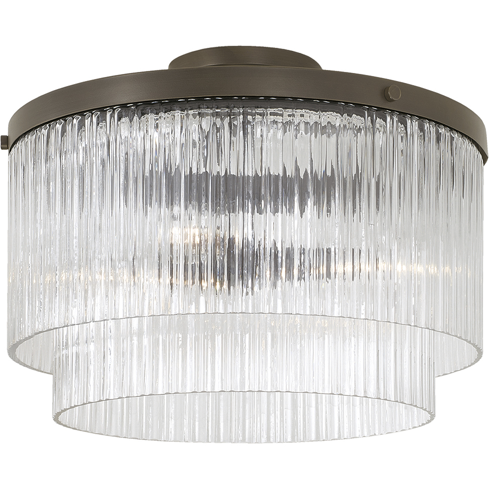 Vaughn 3 Light 16 inch Oil Rubbed Bronze Pendant Ceiling Light