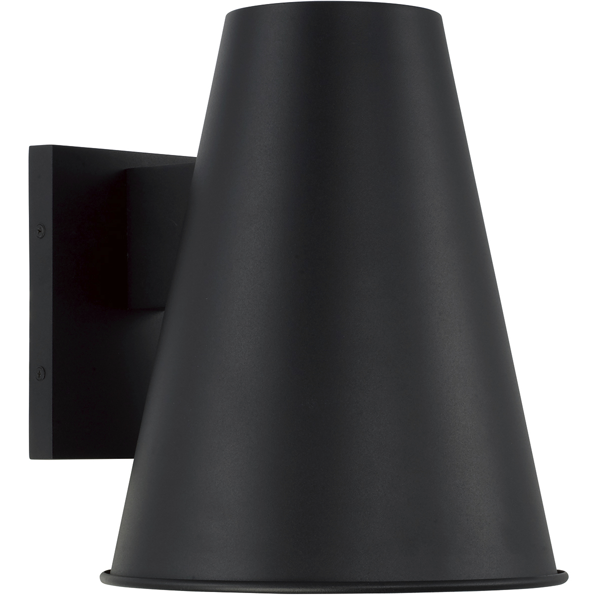 Yardley 1 Light 12 inch Black Outdoor Wall Lantern