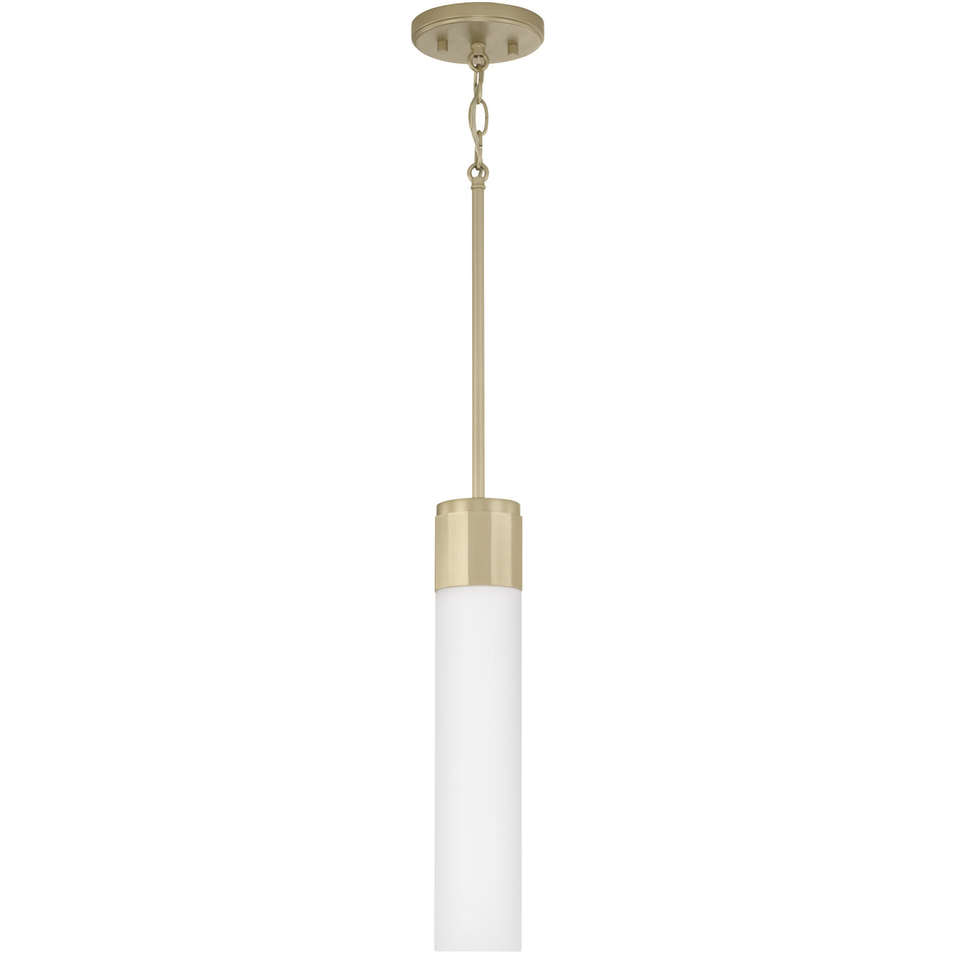 Capital Lighting Sutton 1 Light 3 inch Soft Gold Pendant Ceiling Light 346211SF - Open Box