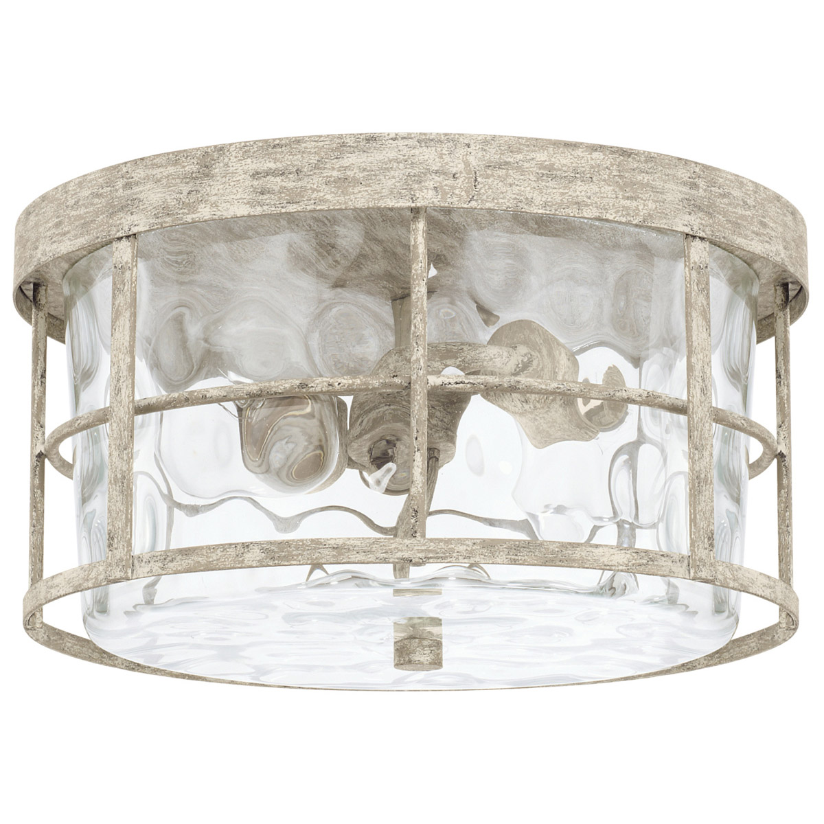Capital Lighting 225021MS Beaufort 2 Light 13 inch Mystic Sand Flush Mount Ceiling Light